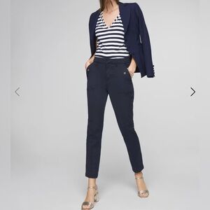 White House Black Market Black Slim Ankle High-Rise Pret-A-Jet Pants